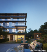 别的下叠做了一个“L”型的采光